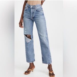 Agolde 90’s Pinch Distressed jeans size 26